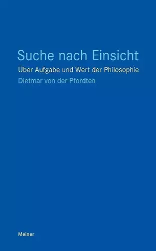 Suche nach Einsicht cover