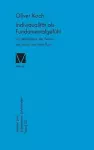 Individualität als Fundamentalgefühl cover