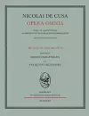 Nicolai de Cusa Opera omnia / Nicolai de Cusa Opera omnia. Volumen I. cover