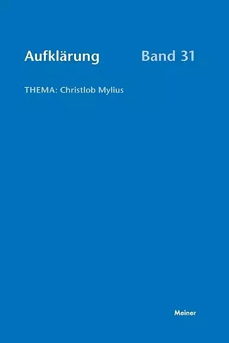 Aufklärung, Band 31 cover