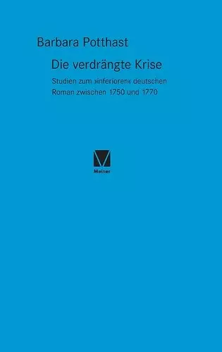 Die verdrängte Krise cover