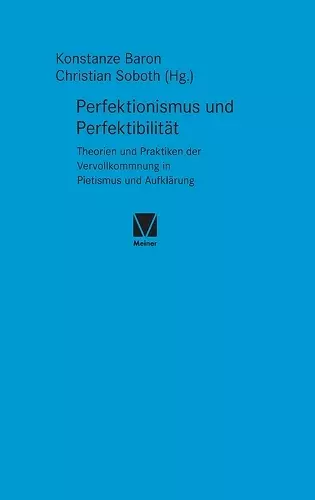 Perfektionismus und Perfektibilität cover