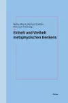 Einheit und Vielheit metaphysischen Denkens cover