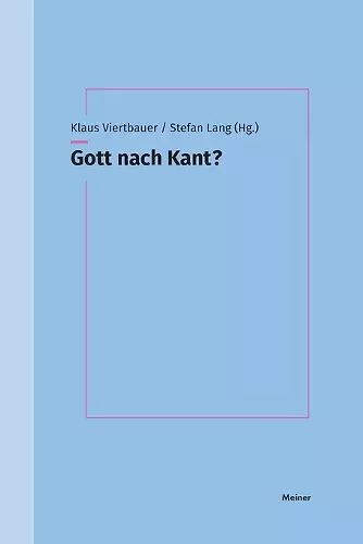 Gott nach Kant? cover