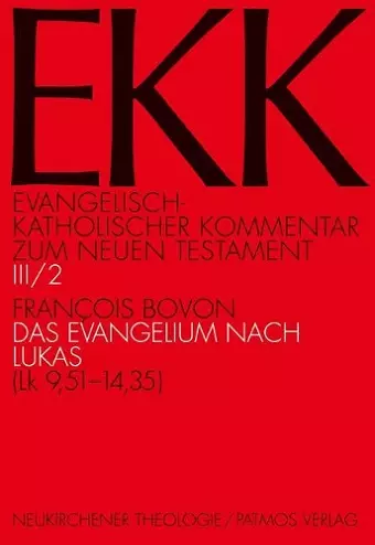 Das Evangelium nach Lukas, EKK III/2 cover