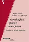 Gerechtigkeit glauben und erfahren cover