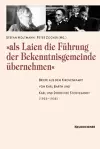 Als Laien die Führung der Bekenntnisgemeinde übernehmen cover