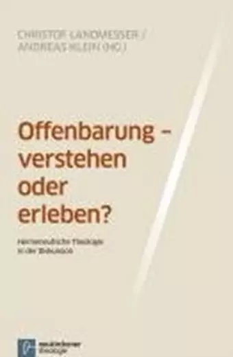 Offenbarung - verstehen oder erleben? cover