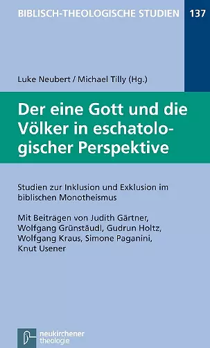 Der eine Gott und die Völker in eschatologischer Perspektive cover