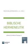Biblische Hermeneutik cover
