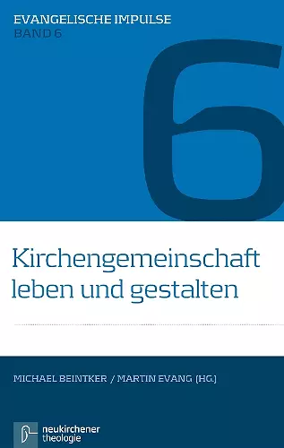 Kirchengemeinschaft leben und gestalten cover