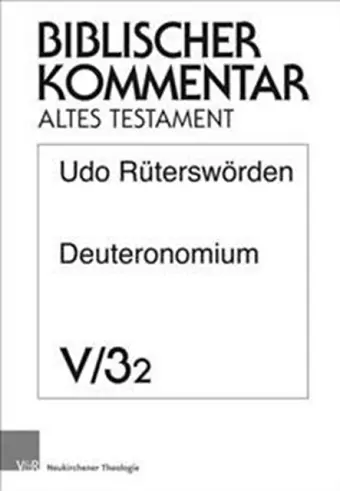 Deuteronomium (13,119) cover