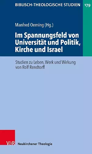 Im Spannungsfeld von Universität und Politik, Kirche und Israel cover