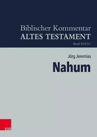 Nahum cover