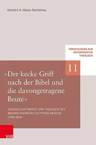 "Der kecke Griff nach der Bibel und die davongetragene Beute" cover