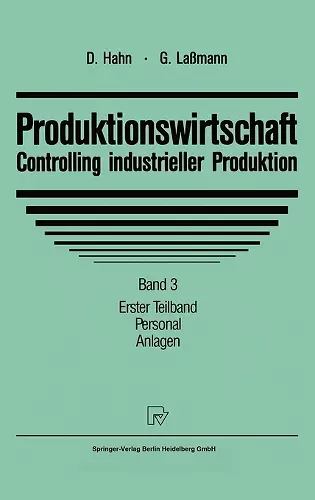Produktionswirtschaft - Controlling Industrieller Produktion cover