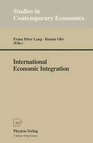 International Economic Integration cover