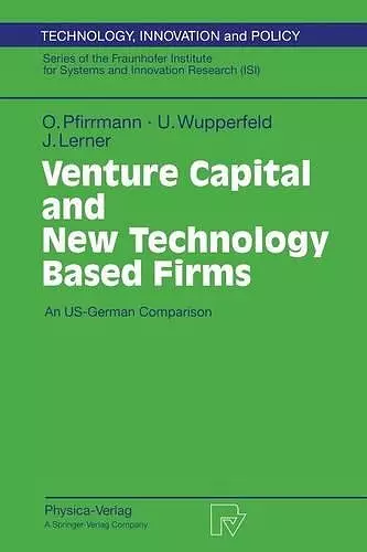 Venture Capital and New Technology Based Firms cover