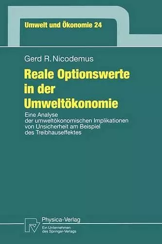 Reale Optionswerte in Der Umweltökonomie cover