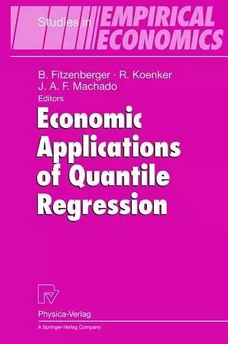 Economic Applications of Quantile Regression cover