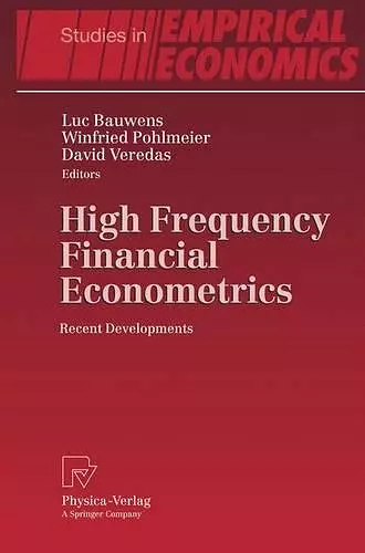 High Frequency Financial Econometrics cover