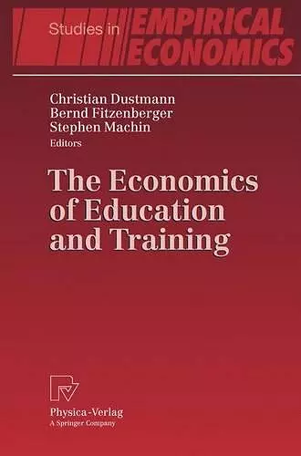 The Economics of Education and Training cover