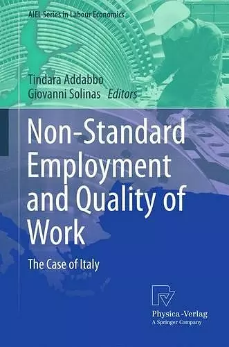 Non-Standard Employment and Quality of Work cover