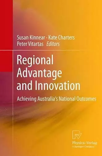 Regional Advantage and Innovation cover