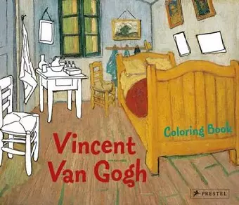 Coloring Book Vincent Van Gogh cover