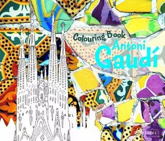 Antoni Gaudi Colouring Book cover