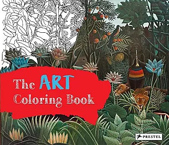 The Art Colouring Book cover