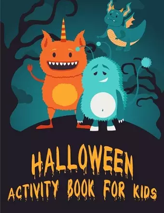 Halloween Activity Book for Kids cover