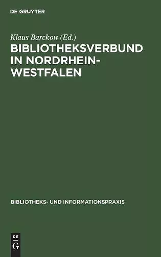 Bibliotheksverbund in Nordrhein-Westfalen cover