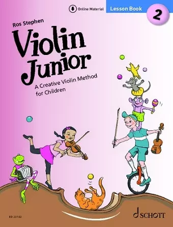 Violin Junior: Lesson Book 2 cover