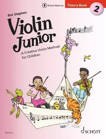 Violin Junior: Theory Book 2 Vol. 2 cover