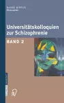 Universitatskolloquien Zur Schizophrenie cover
