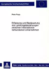 Erfassung Und Besteuerung Von Leistungsbeziehungen Zwischen International Verbundenen Unternehmen cover