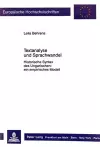 Textanalyse Und Sprachwandel cover