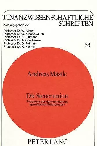 Die Steuerunion cover