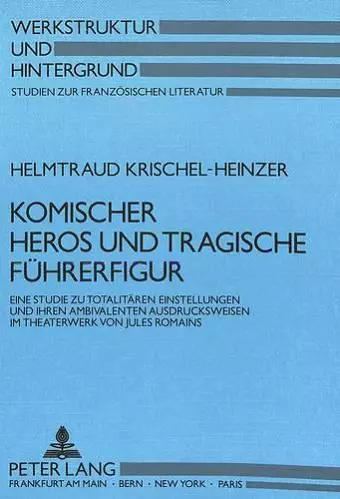 Komischer Heros Und Tragische Fuehrerfigur cover