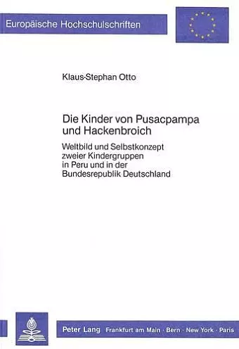 Die Kinder Von Pusacpampa Und Hackenbroich cover