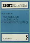 Rechtsfragen Medizinisch Assistierter Zeugung cover