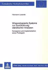 Wissensbasierte Systeme Zur Durchfuehrung Statistischer Analysen cover