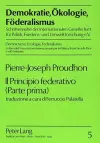 Il Principio Federativo (Parte Prima) cover