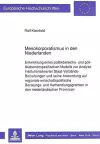 Mesokorporatismus in Den Niederlanden cover