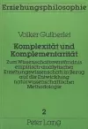 Komplexitaet Und Komplementaritaet cover