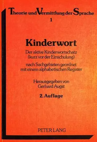 Kinderwort cover