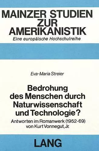 Bedrohung Des Menschen Durch Naturwissenschaft Und Technologie? cover