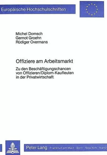 Offiziere Am Arbeitsmarkt cover