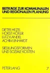 Siedlungsformen Und Soziale Kosten cover